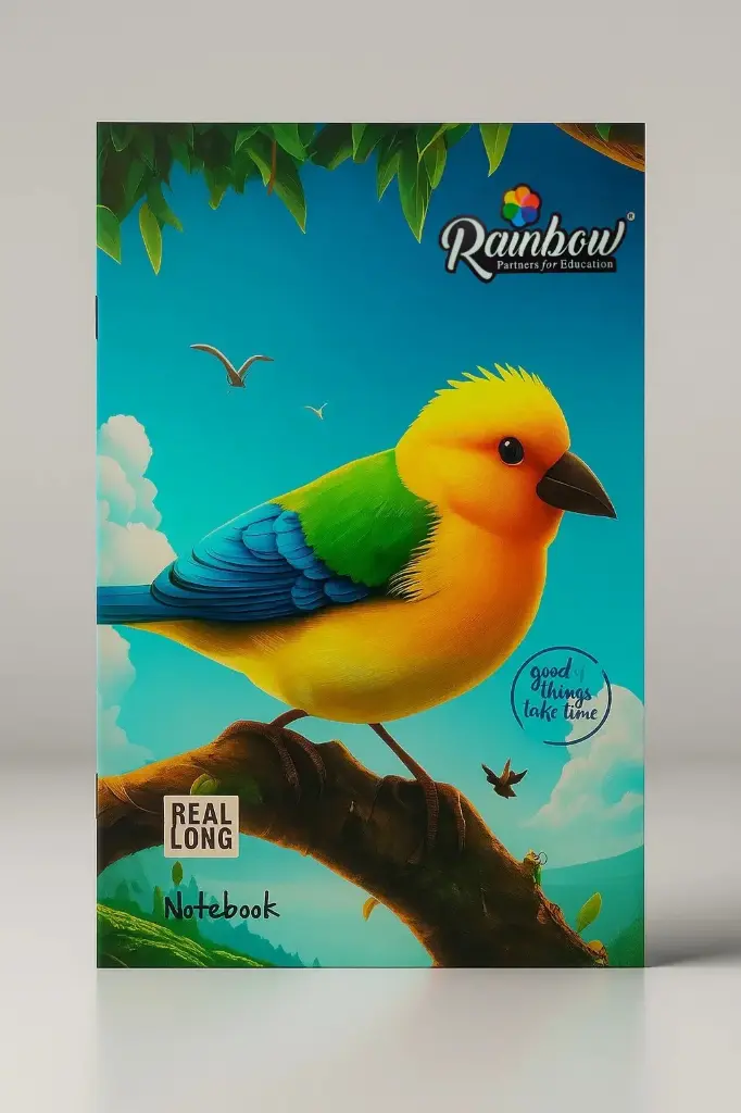 Rainbow Real Long Notebook